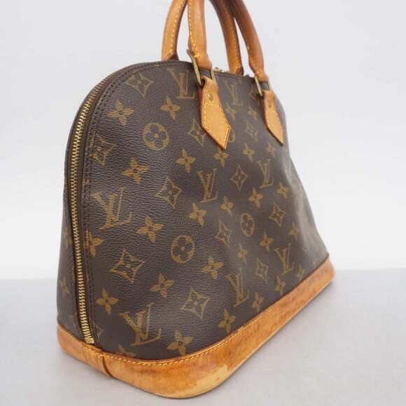 Louis Vuitton Monogram Alma Handbag M51130 Brown Women's - Picture 2 of 16
